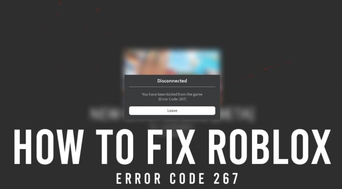 Error code 267 roblox как исправить