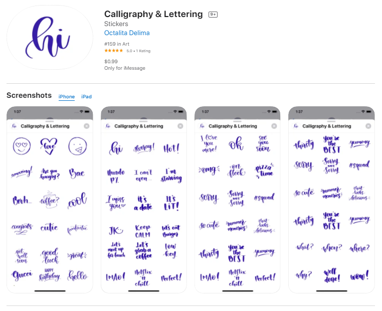 Calligraphy & Lettering